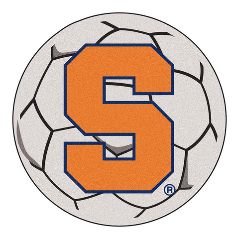 Syracuse Orangemen NCAA Soccer Ball Round Floor Mat (29)