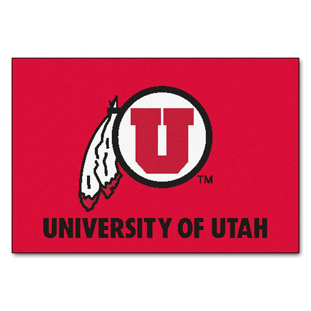 Utah Runnin Utes NCAA Starter Floor Mat (20x30)