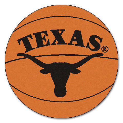 Texas Longhorns NCAA Basketball Round Floor Mat (29)