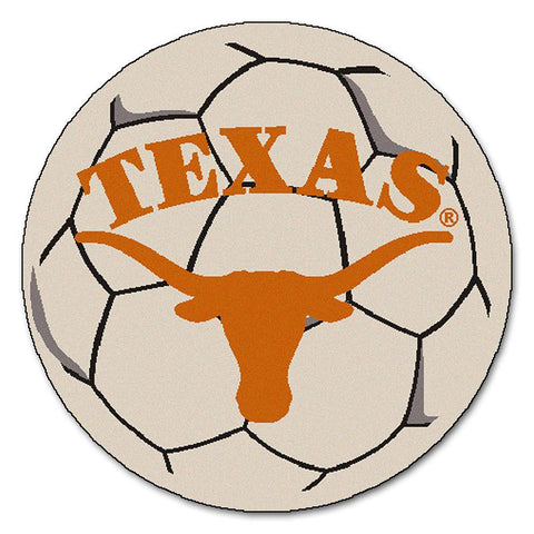Texas Longhorns NCAA Soccer Ball Round Floor Mat (29)