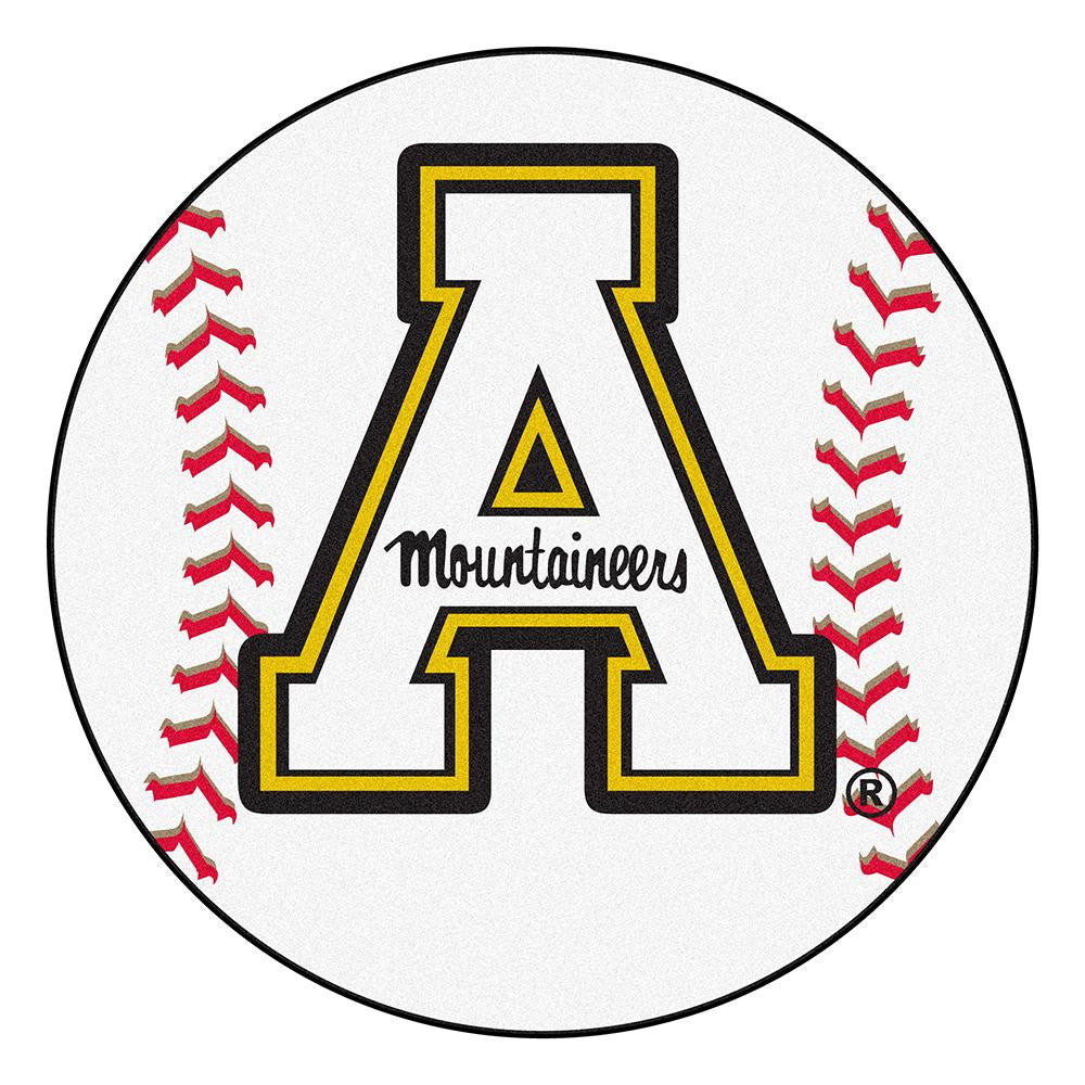 Appalachian State Mountaineers NCAA Baseball Round Floor Mat (29)