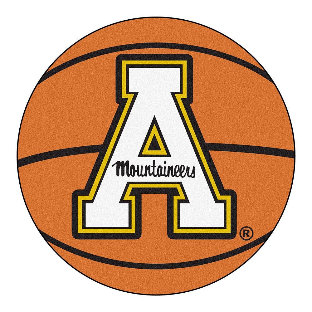 Appalachian State Mountaineers NCAA Basketball Round Floor Mat (29)