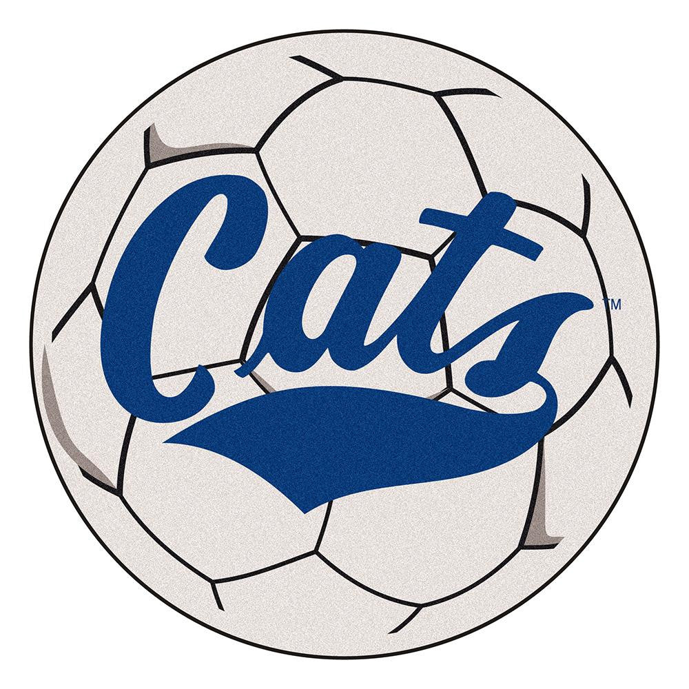 Montana State Bobcats NCAA Soccer Ball Round Floor Mat (29)