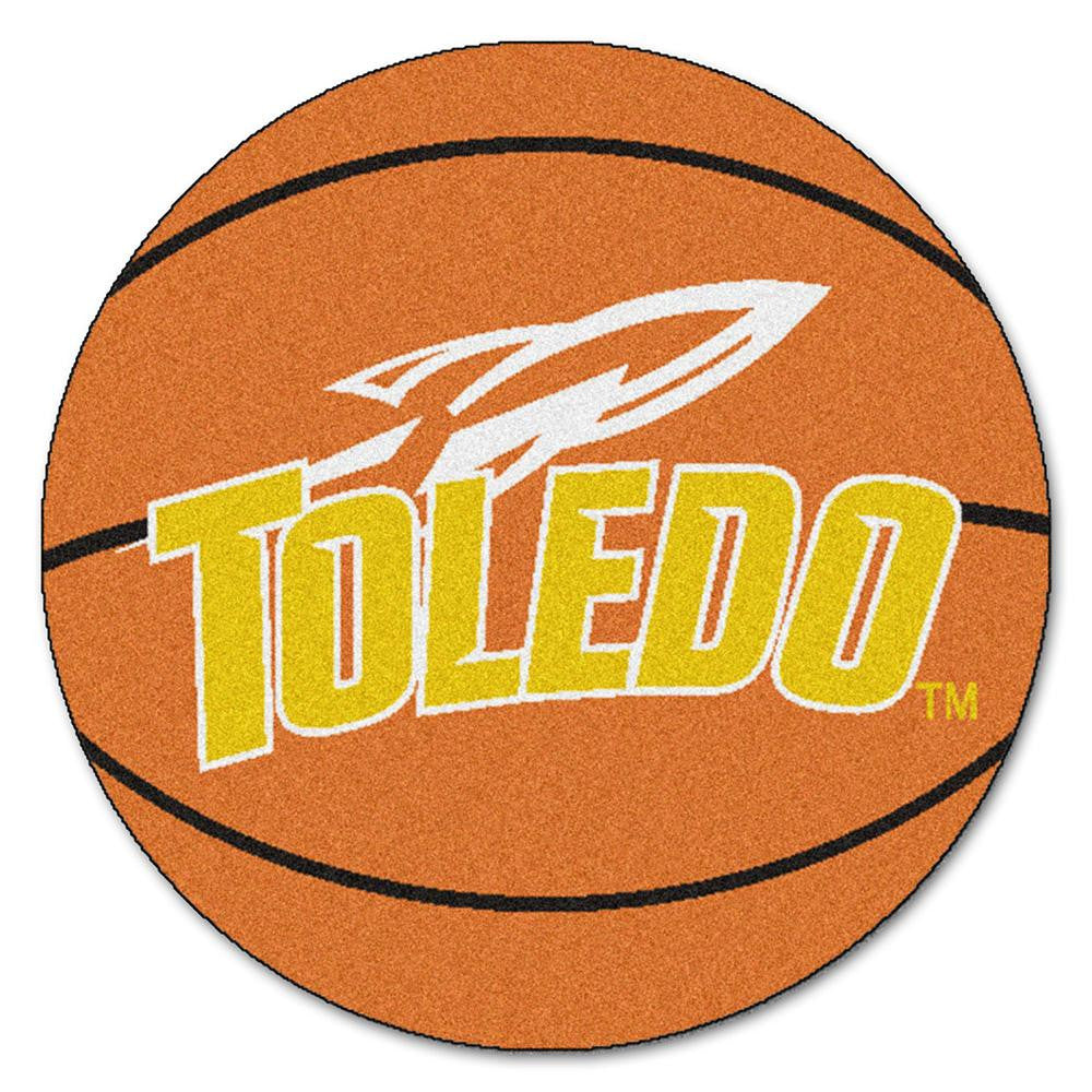 Toledo Rockets NCAA Basketball Round Floor Mat (29)