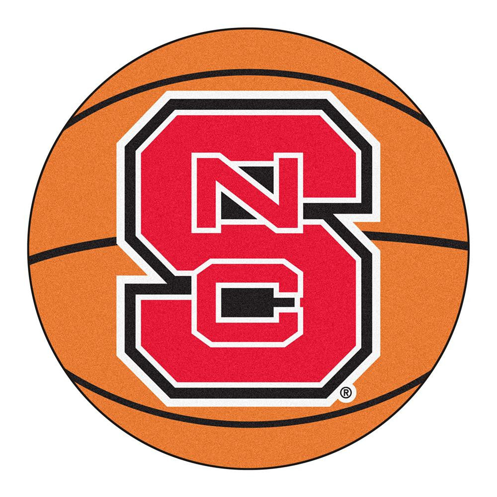 North Carolina State Wolfpack NCAA Basketball Round Floor Mat (29)