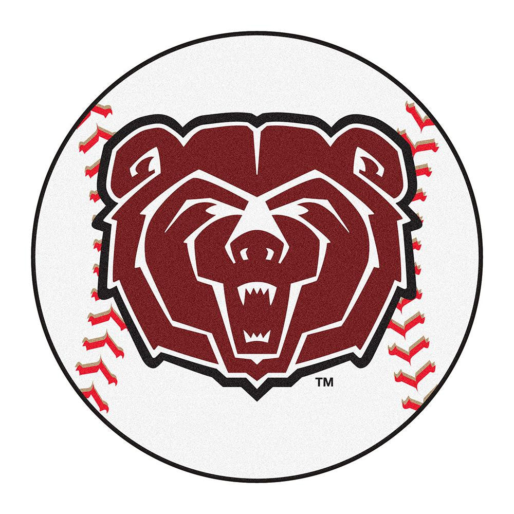 Missouri State Grizzlies NCAA Baseball Round Floor Mat (29)