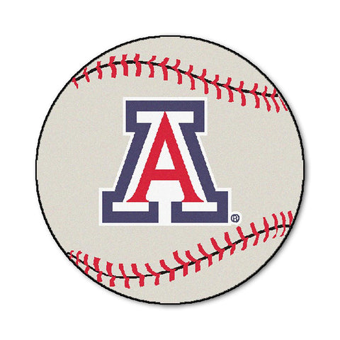 Arizona Wildcats NCAA Baseball Round Floor Mat (29)