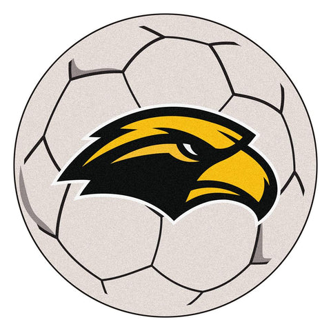 Southern Mississippi Golden Eagles NCAA Soccer Ball Round Floor Mat (29)
