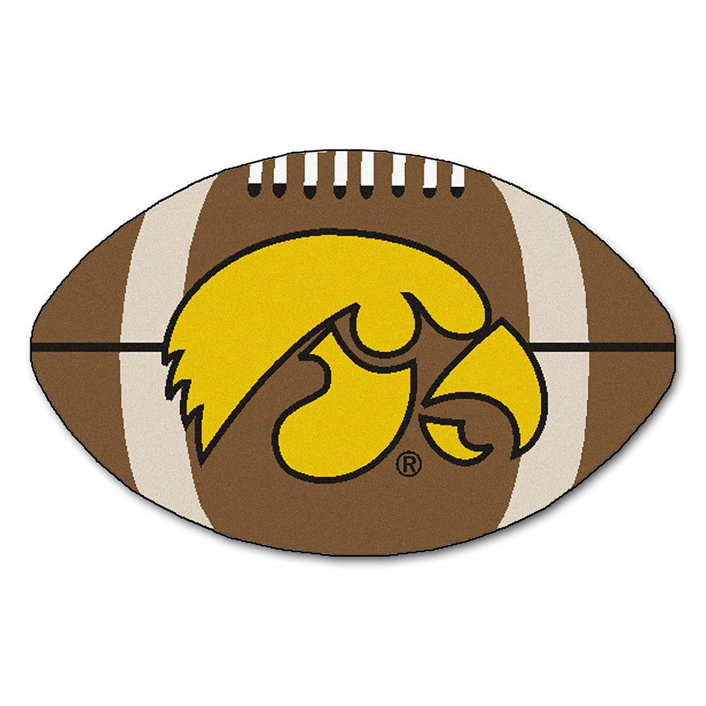 Iowa Hawkeyes NCAA Football Floor Mat (22x35)