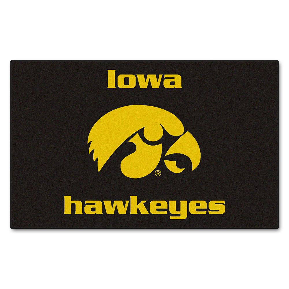 Iowa Hawkeyes NCAA Ulti-Mat Floor Mat (5x8')