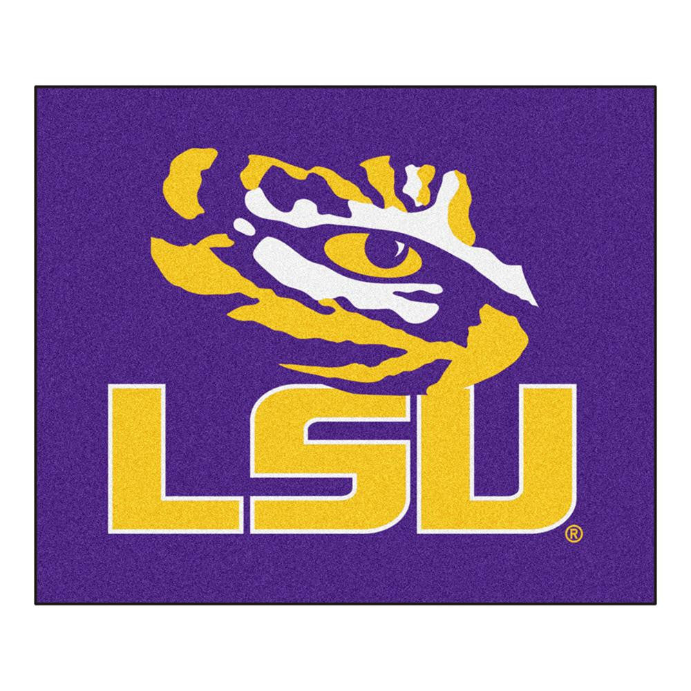 Louisiana State Fightin Tigers NCAA Tailgater Floor Mat (5'x6') LSU Logo