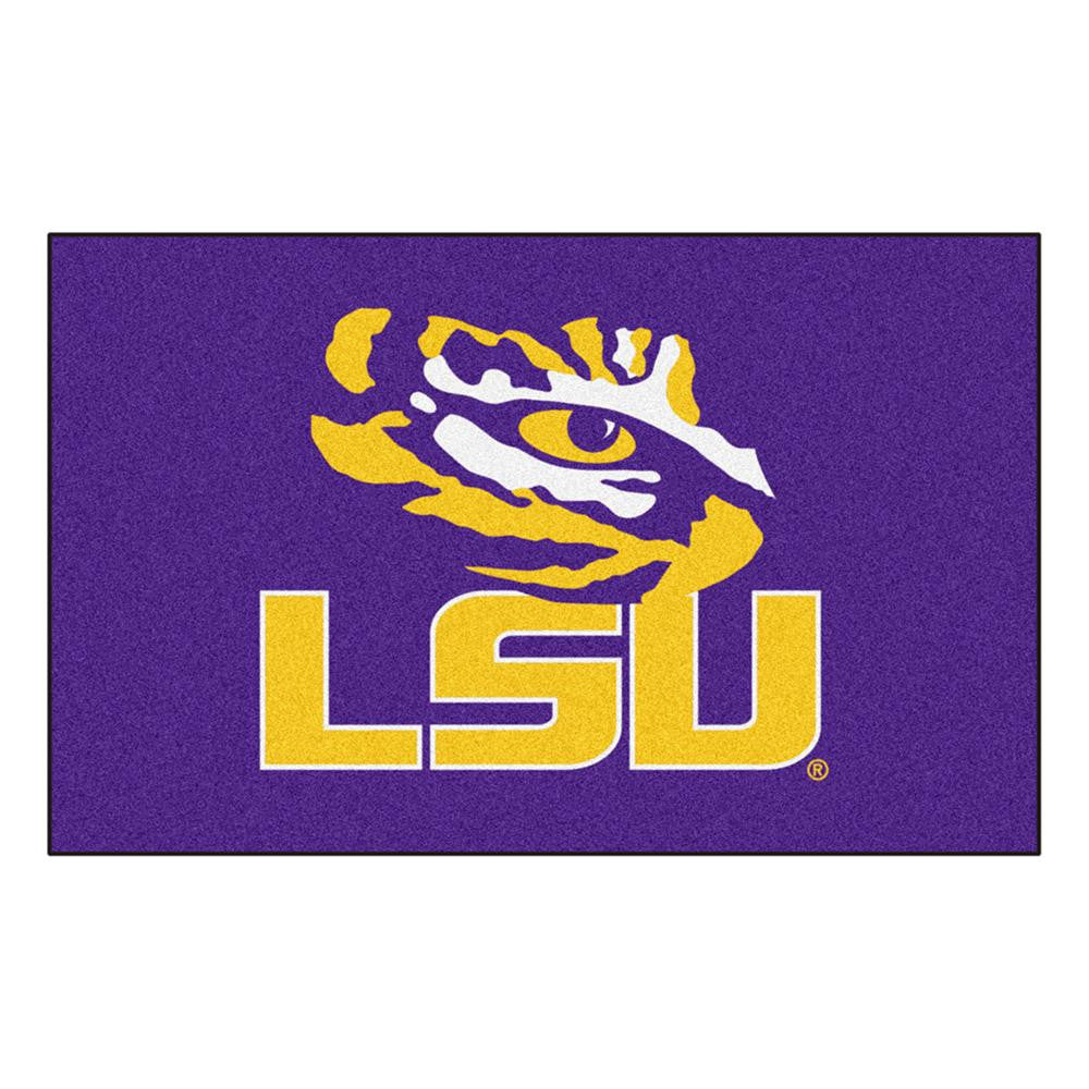 Louisiana State Fightin Tigers NCAA Ulti-Mat Floor Mat (5x8') LSU Logo