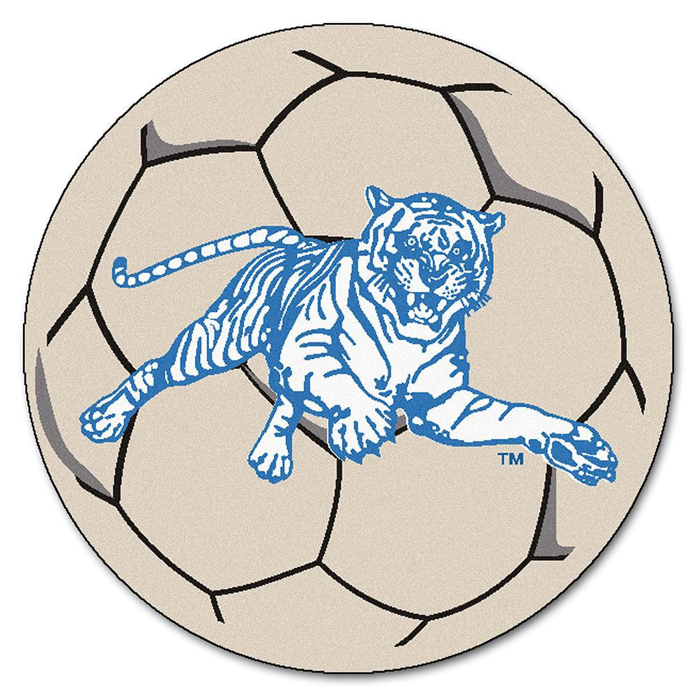 Jackson State Tigers NCAA Soccer Ball Round Floor Mat (29)