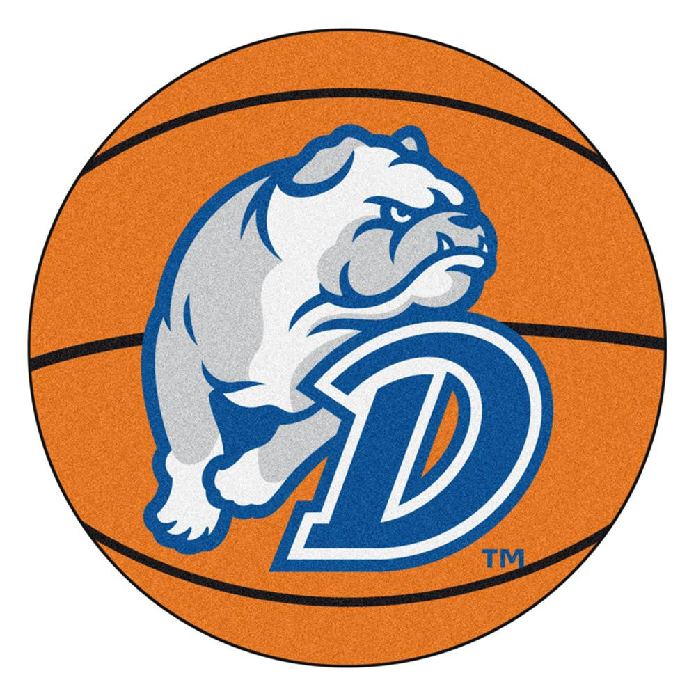 Drake Bulldogs NCAA Basketball Round Floor Mat (29)