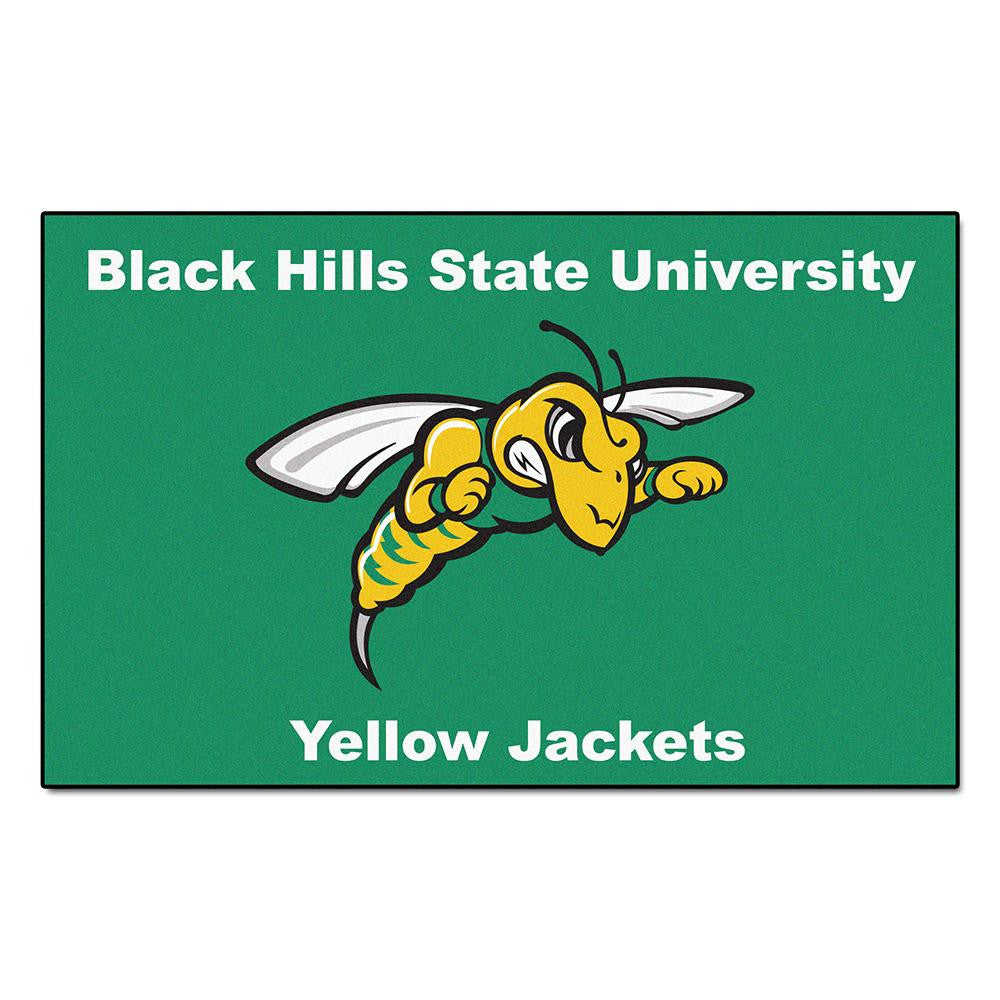 Black Hills State Yellow Jackets NCAA Ulti-Mat Floor Mat (5x8')