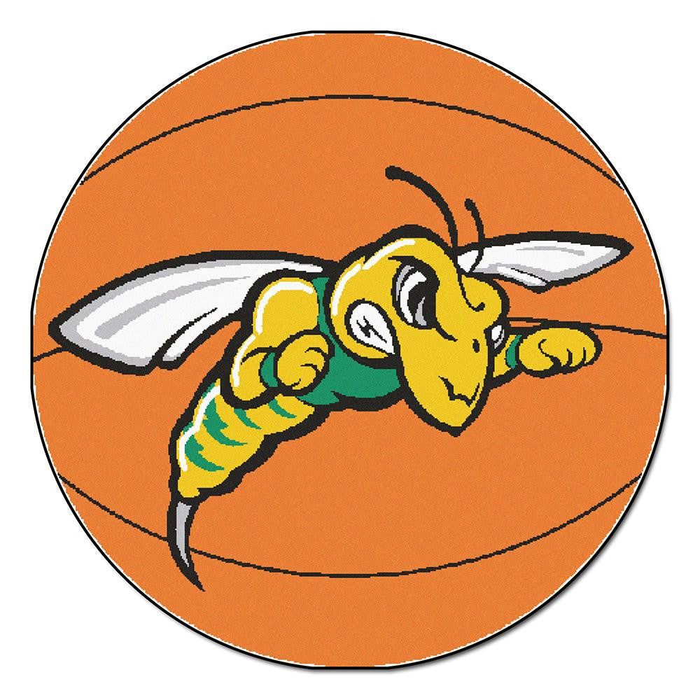 Black Hills State Yellow Jackets NCAA Basketball Round Floor Mat (29)