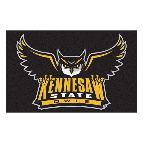 Kennesaw State Owls NCAA Ulti-Mat Floor Mat (5x8')