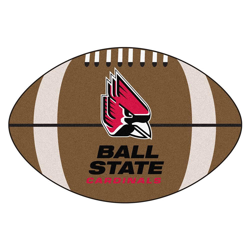 Ball State Cardinals NCAA Football Floor Mat (22x35)