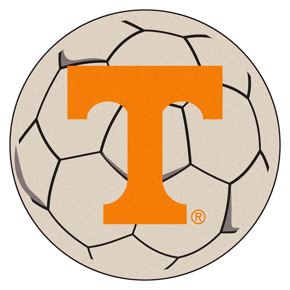 Tennessee Volunteers NCAA Soccer Ball Round Floor Mat (29)