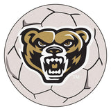 Oakland Golden Grizzles NCAA Soccer Ball Round Floor Mat (29)