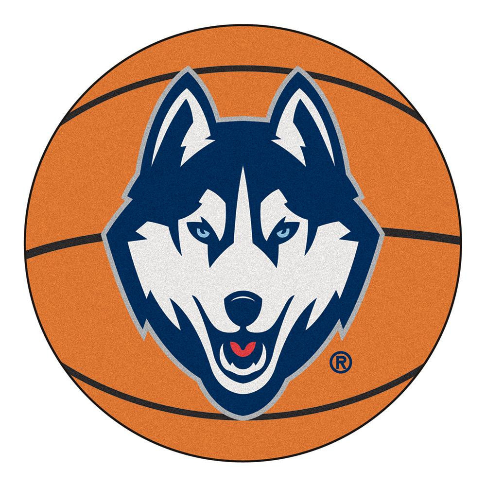 Connecticut Huskies NCAA Basketball Round Floor Mat (29)