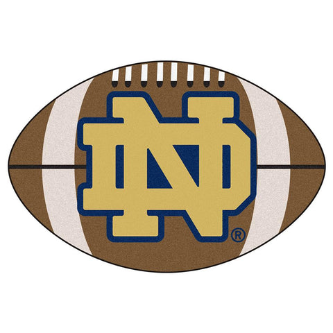 Notre Dame Fighting Irish NCAA Football Floor Mat (22x35) ND Logo