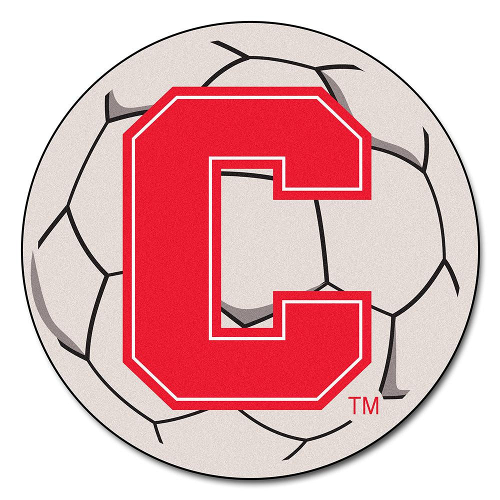 Cornell Big Red NCAA Soccer Ball Round Floor Mat (29)