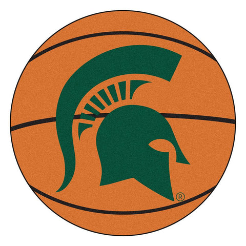 Michigan State Spartans NCAA Basketball Round Floor Mat (29)