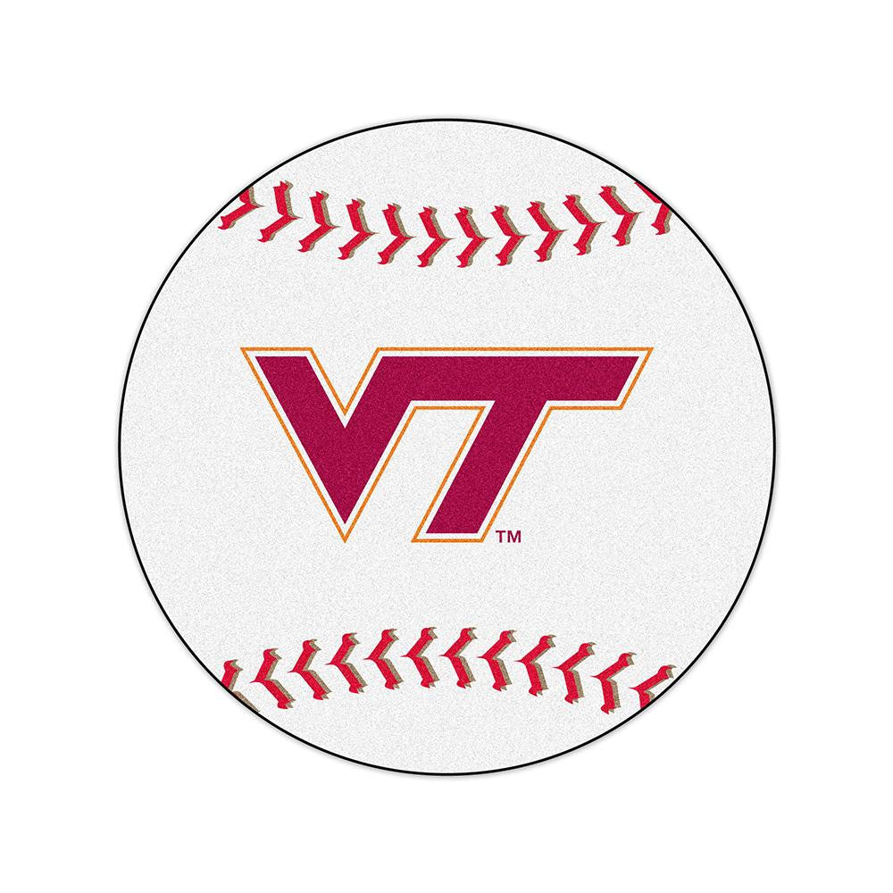 Virginia Tech Hokies NCAA Baseball Round Floor Mat (29)