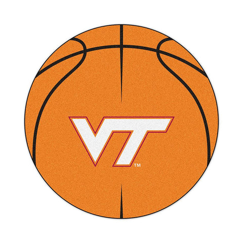Virginia Tech Hokies NCAA Basketball Round Floor Mat (29)