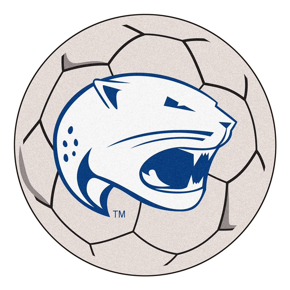 South Alabama Jaguars NCAA Soccer Ball Round Floor Mat (29)