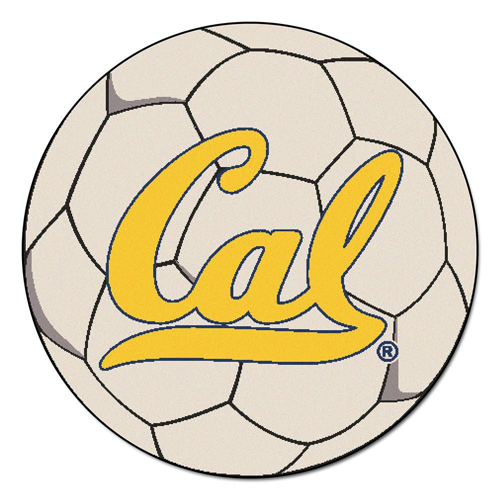 California Golden Bears NCAA Soccer Ball Round Floor Mat (29)