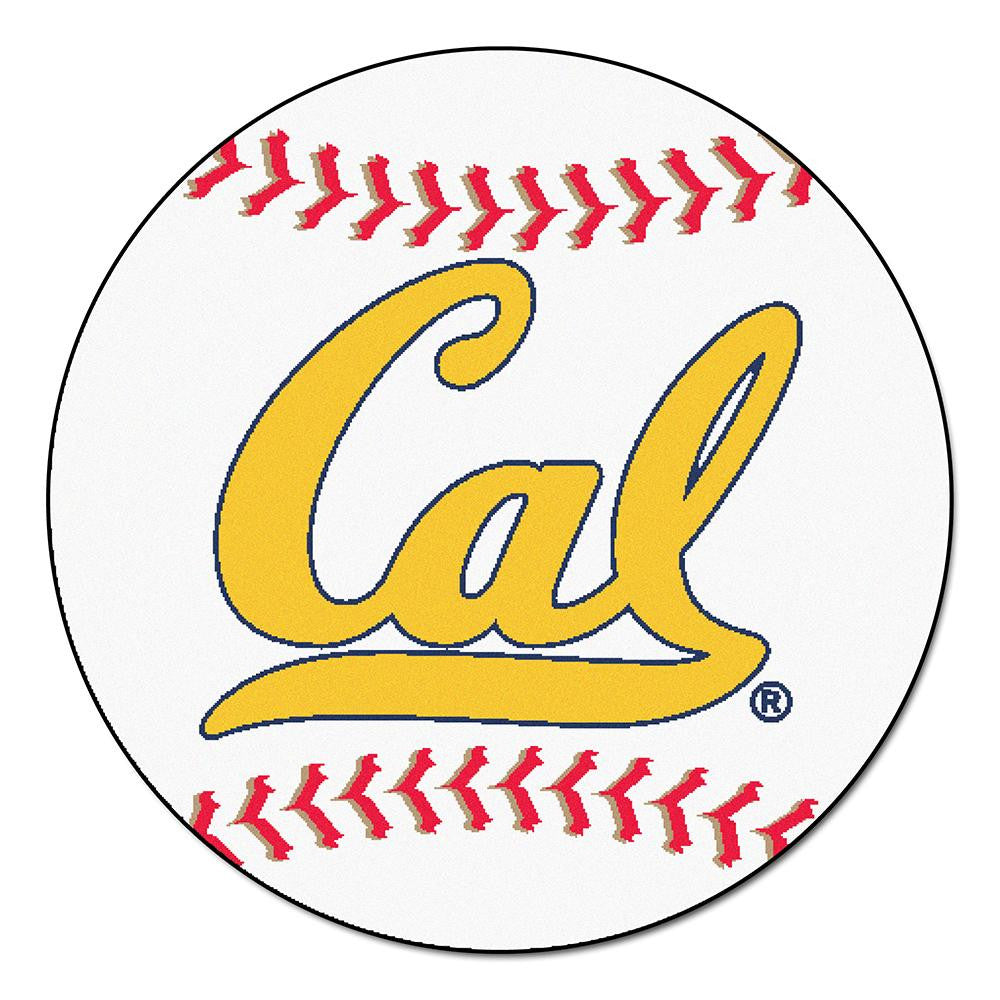 California Golden Bears NCAA Baseball Round Floor Mat (29)