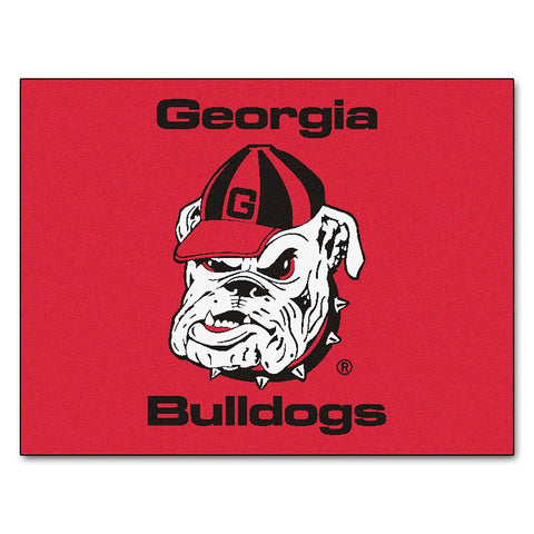 Georgia Bulldogs NCAA All-Star Floor Mat (34x45) Bulldog Logo