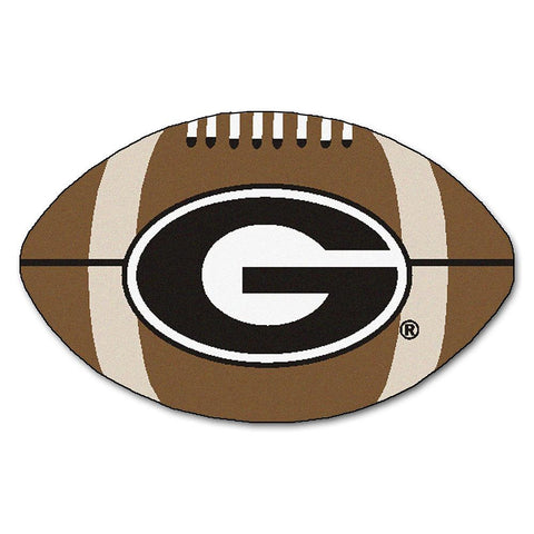 Georgia Bulldogs NCAA Football Floor Mat (22x35) G Logo on Red