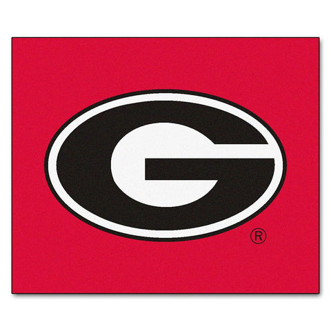 Georgia Bulldogs NCAA Tailgater Floor Mat (5'x6') G Logo on Red