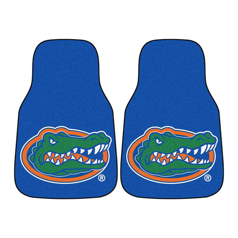 Florida Gators NCAA Car Floor Mats (2 Front) Gator Head