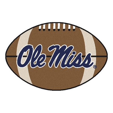 Mississippi Rebels NCAA Football Floor Mat (22x35) Ole Miss Logo