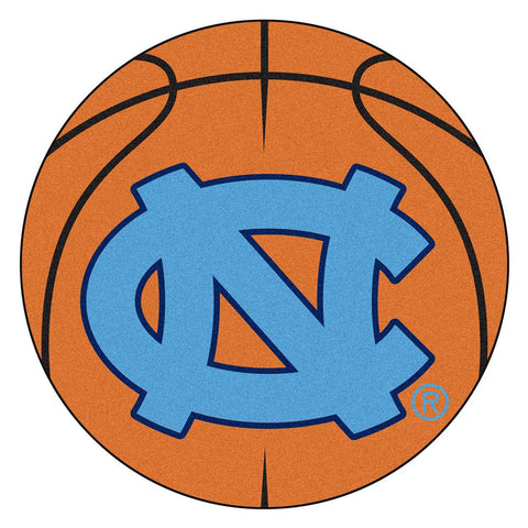UNC - Chapel Hill NCAA Basketball Round Floor Mat (29) NC Logo