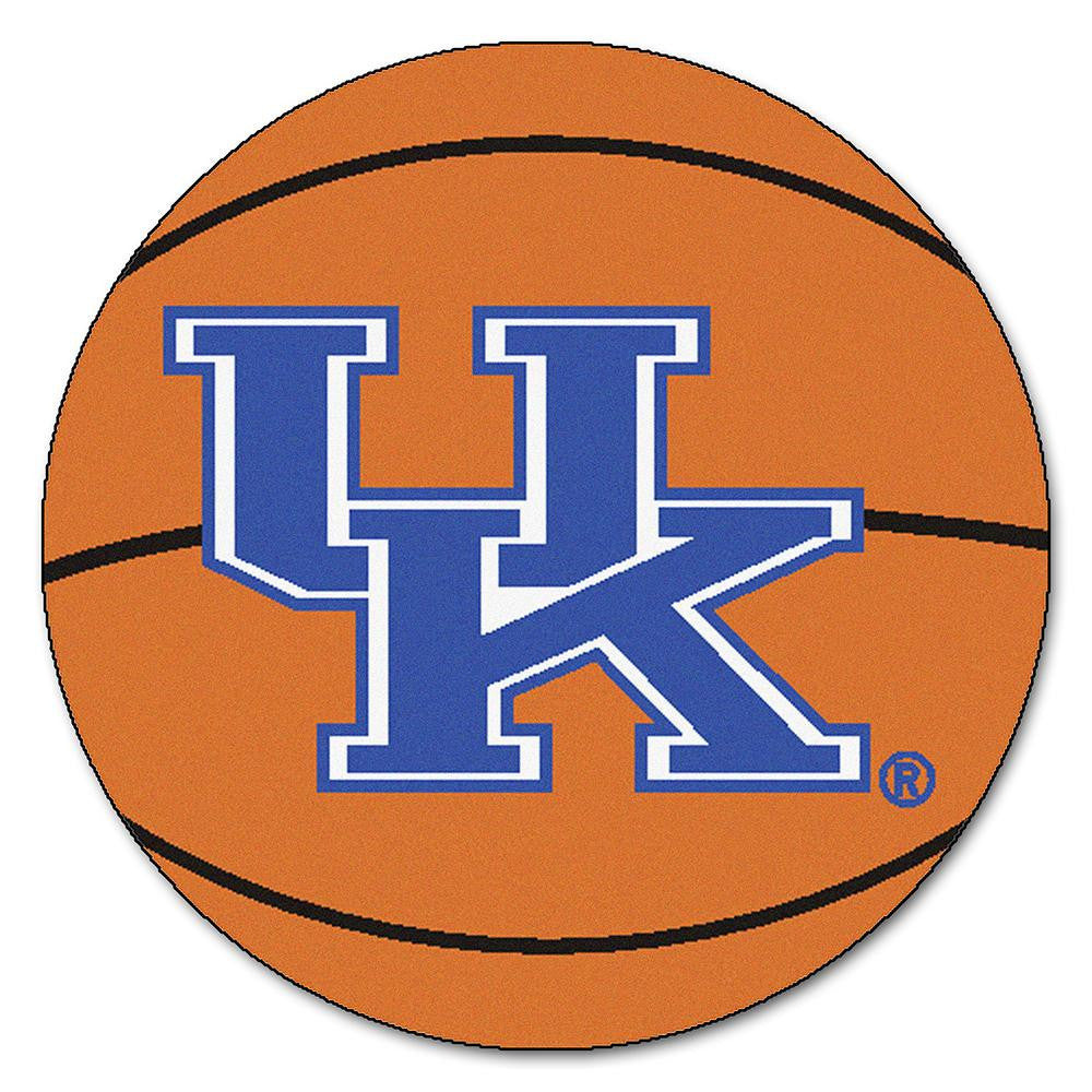 Kentucky Wildcats NCAA Basketball Round Floor Mat (29) UK Logo