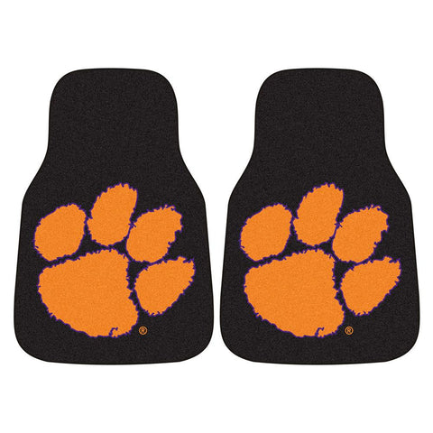 Clemson Tigers NCAA Car Floor Mats (2 Front)