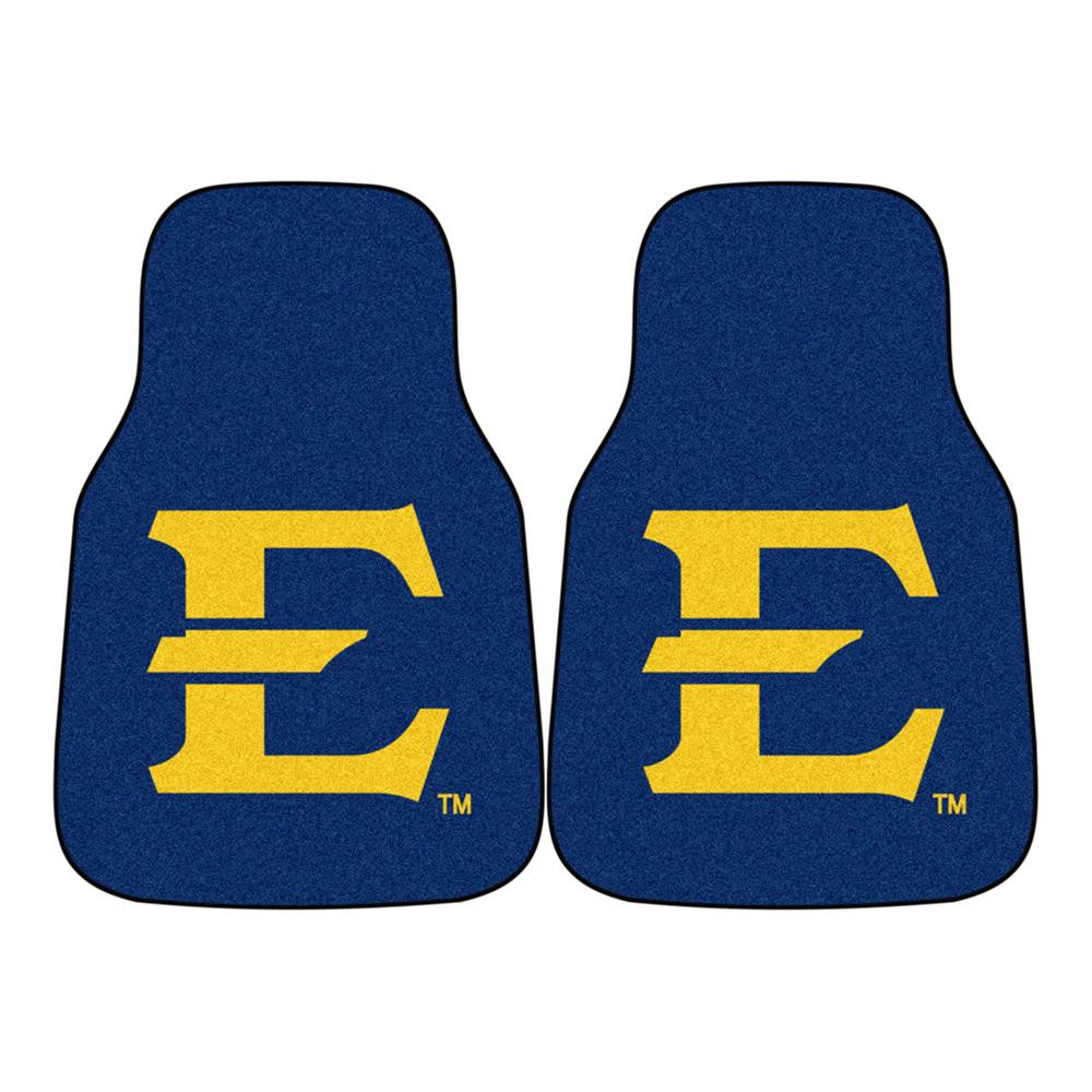 East Tennessee State Buccaneers NCAA Car Floor Mats (2 Front)