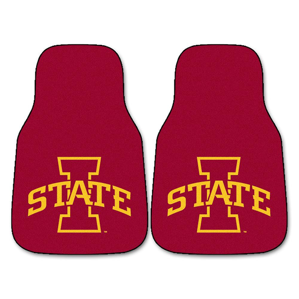 Iowa State Cyclones NCAA Car Floor Mats (2 Front)