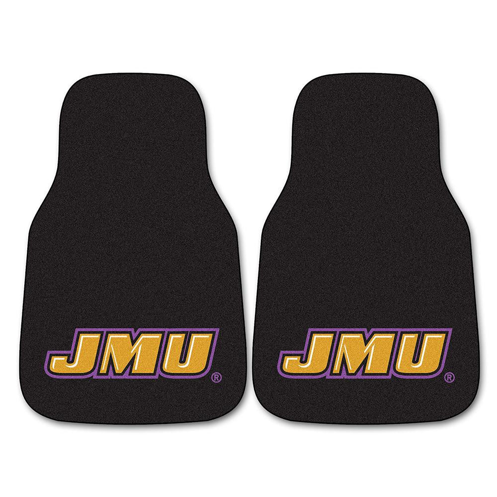 James Madison Dukes NCAA Car Floor Mats (2 Front)