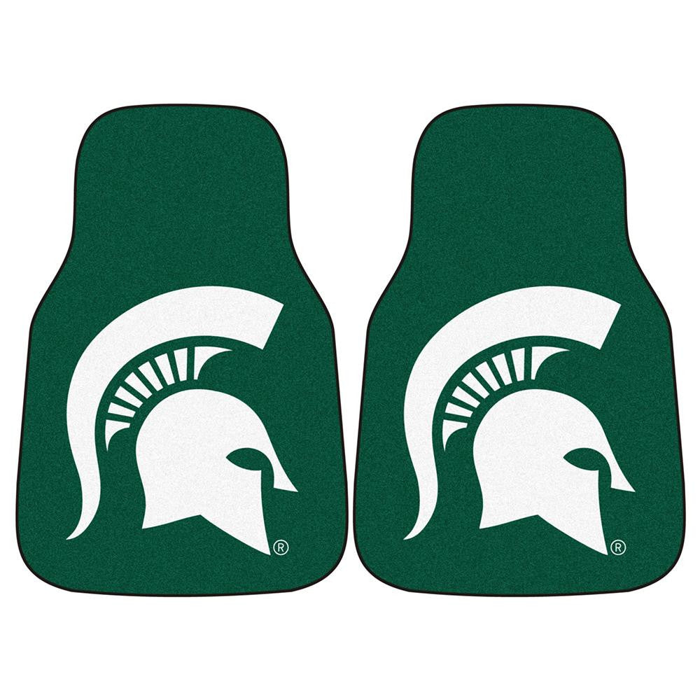 Michigan State Spartans NCAA Car Floor Mats (2 Front)