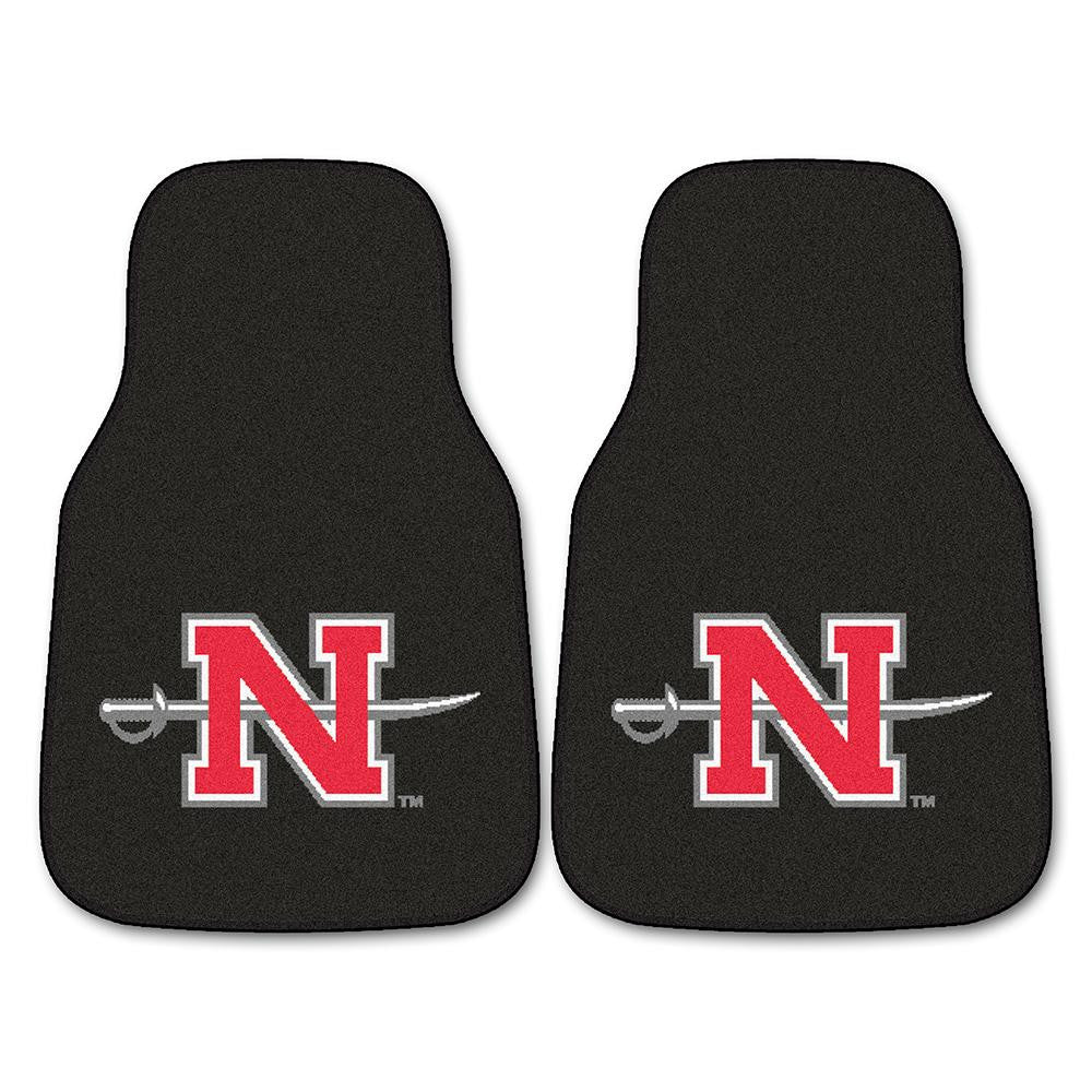 Nicholls State Colonels NCAA Car Floor Mats (2 Front)