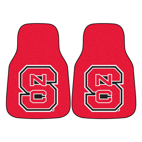 North Carolina State Wolfpack NCAA Car Floor Mats (2 Front)