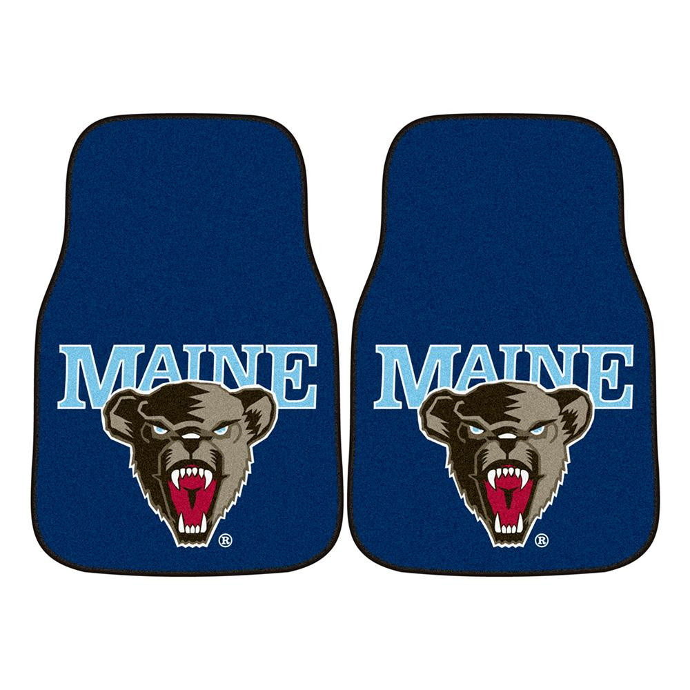 Maine Black Bears NCAA Car Floor Mats (2 Front)