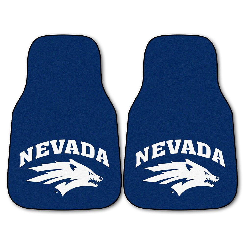 Nevada Reno Wolf Pack NCAA Car Floor Mats (2 Front)
