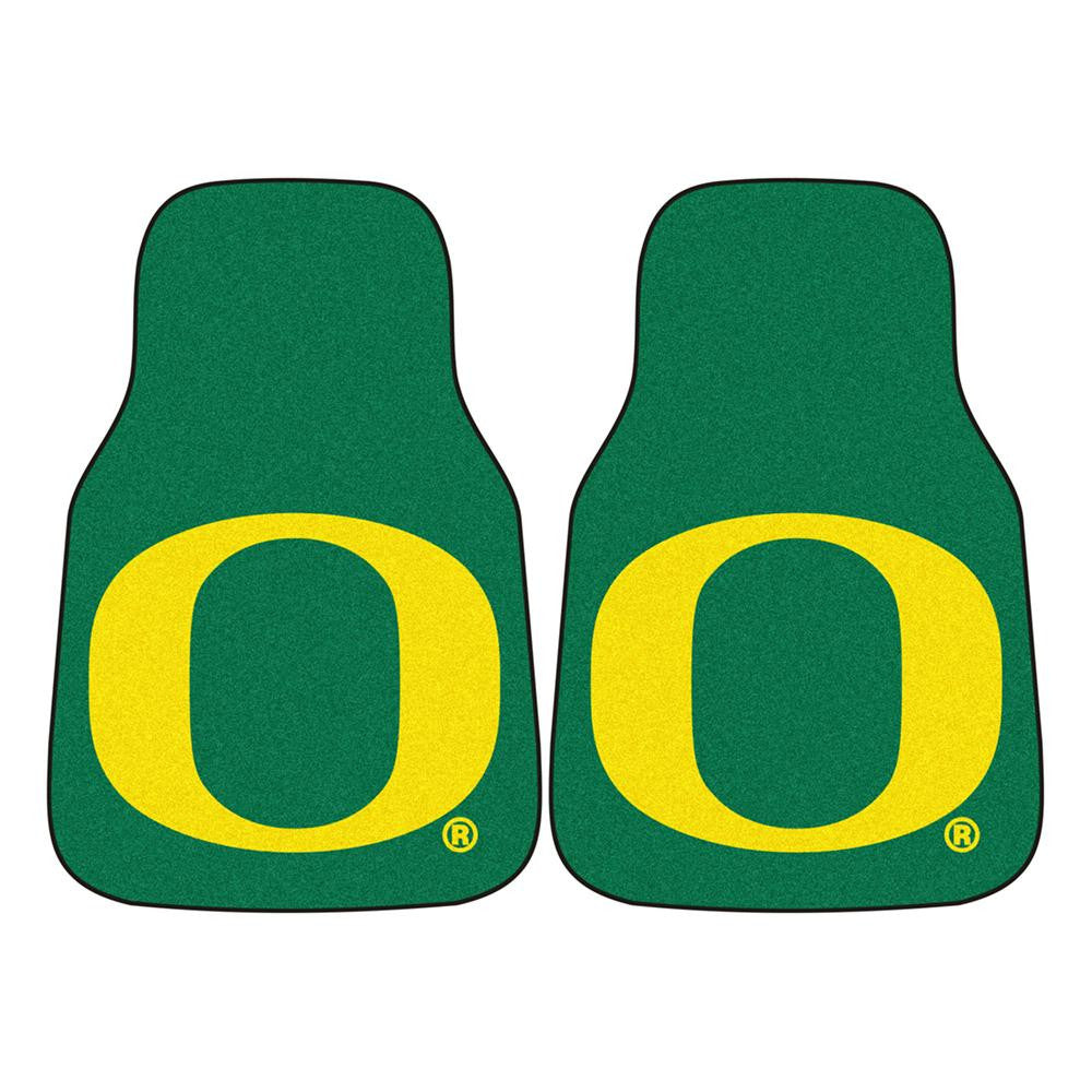Oregon Ducks NCAA Car Floor Mats (2 Front)